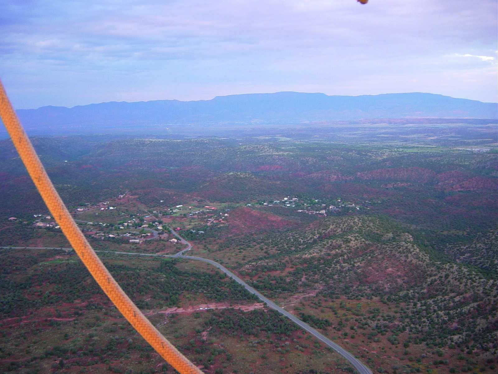View from the balloon