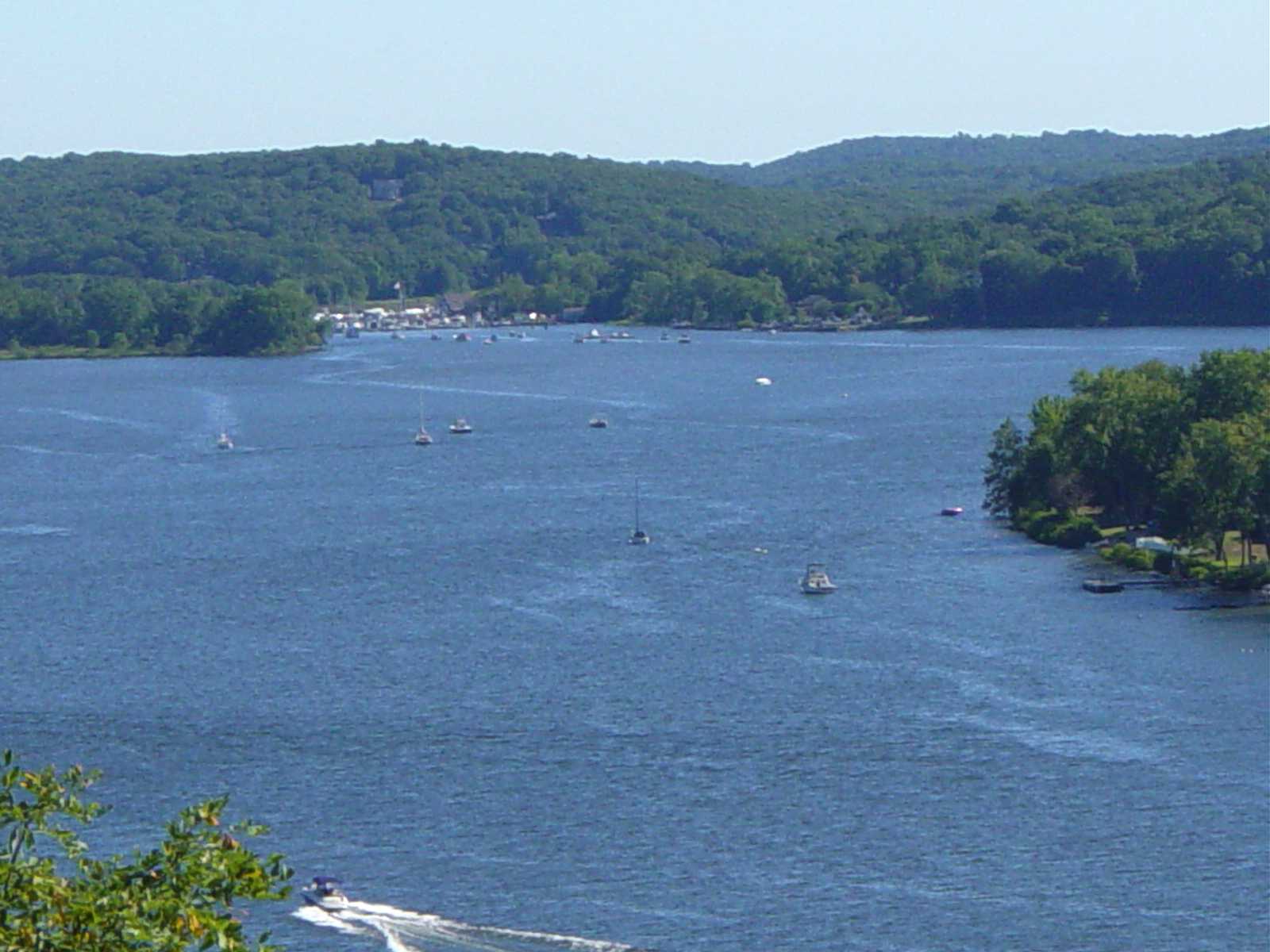 View of the CT River from the castle