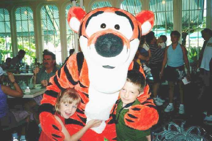 Geoffrey and Erin with Tigger