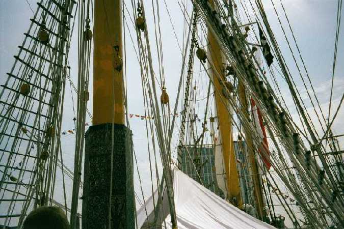 Rigging on a Tall Ship